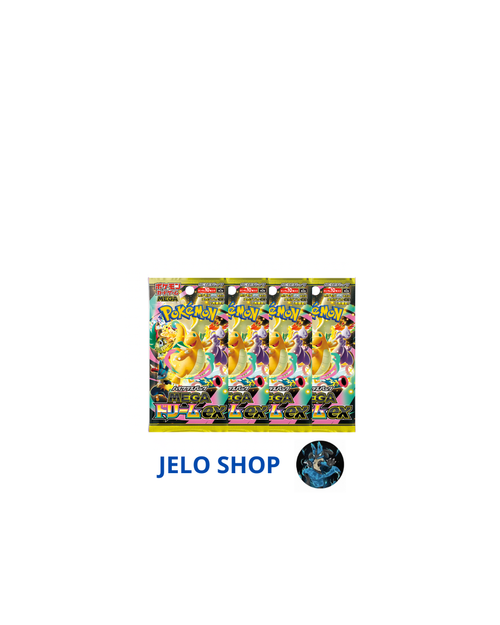 4 Pack Mega Dream Ex - (JP) - Spedito Sigillato o Aperto in Live - Contenuto Spedito