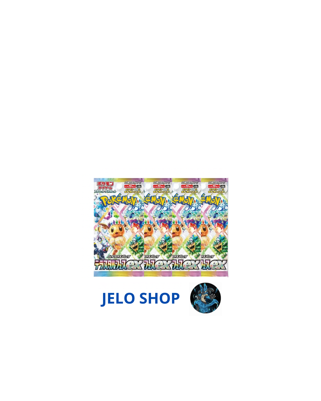 4 Pack Terastal Festival - (JP) - Spedito Sigillato o Aperto in Live - Contenuto Spedito