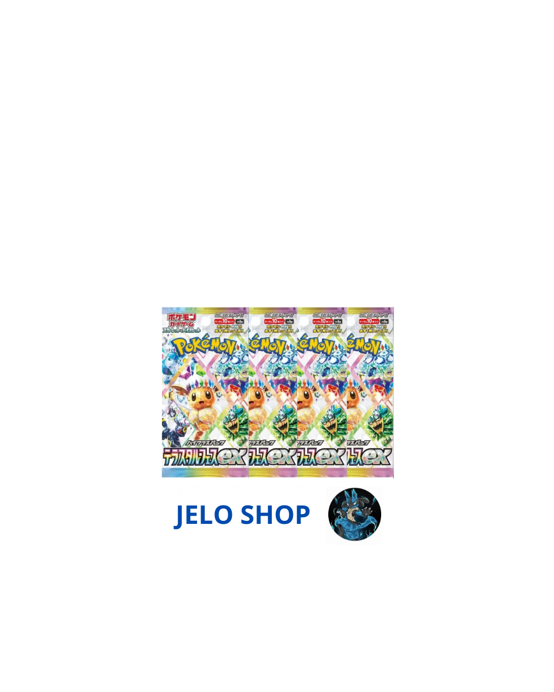 4 Pack Terastal Festival - (JP) - Spedito Sigillato o Aperto in Live - Contenuto Spedito