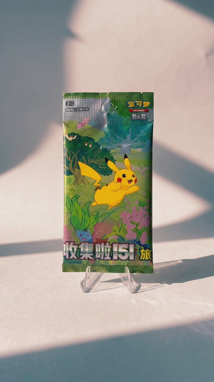 3 Pack 151 vol.1 - (CN) - Spedito Sigillato o Aperto in Live - Contenuto Spedito